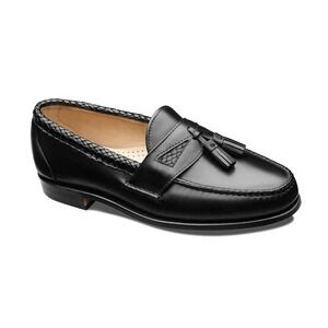 Allen Edmonds Men's Maxfield Black‎ Leather Tassel Slip-On Loafer 47711 11.5